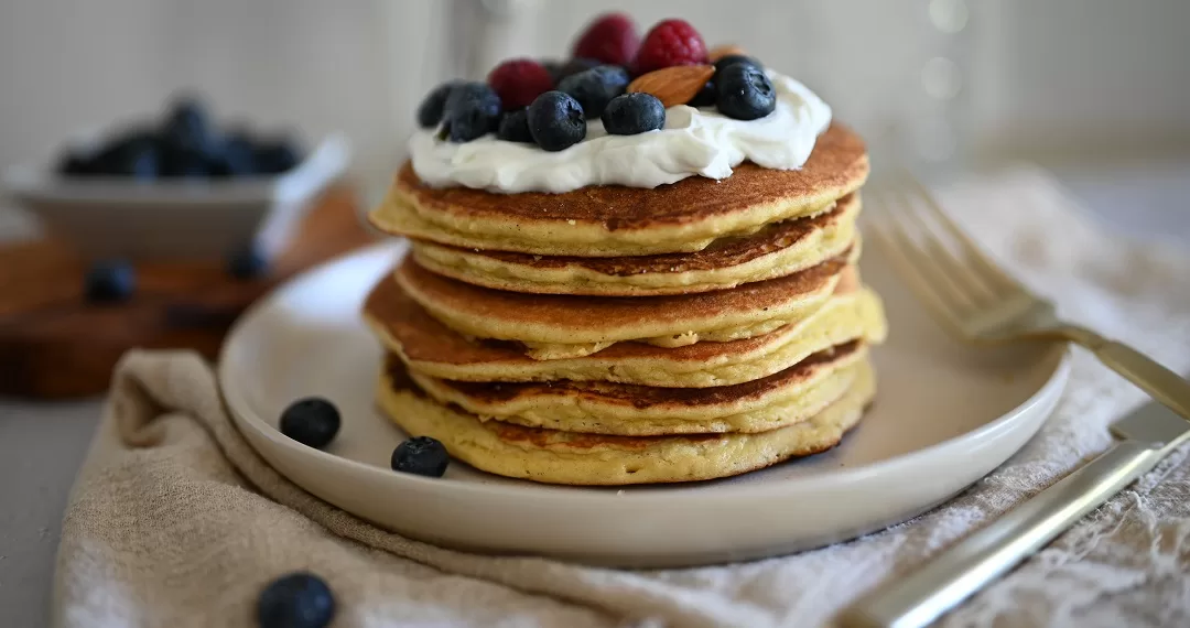 Gourmandises du dimanche : Recette pancakes light aux œufs